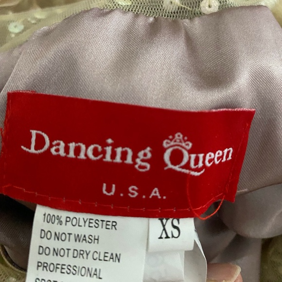 ❗️Price Dropped❗️Prom Dress - Dancing Queen Jewel Ornate Luxury Satin Dress - Picture 9 of 10